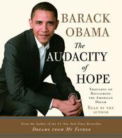 The Audacity of Hope cover